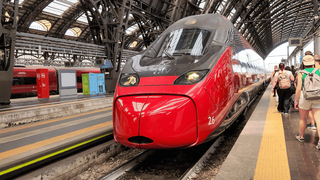 train travel in italy - italo high speed