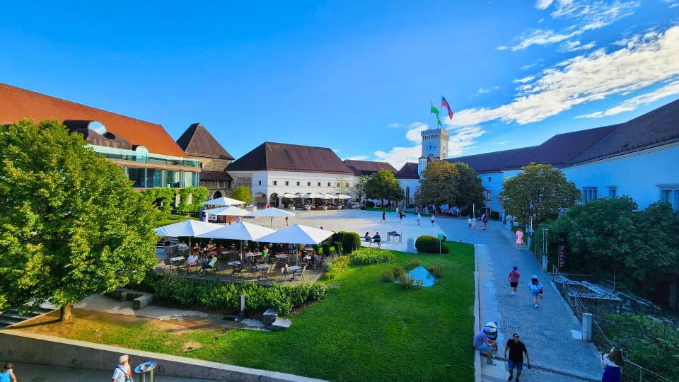 Ljubljana Castle in Slovenia