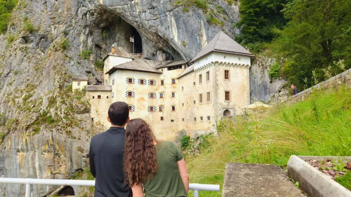 Predjama Castle in Slovenia