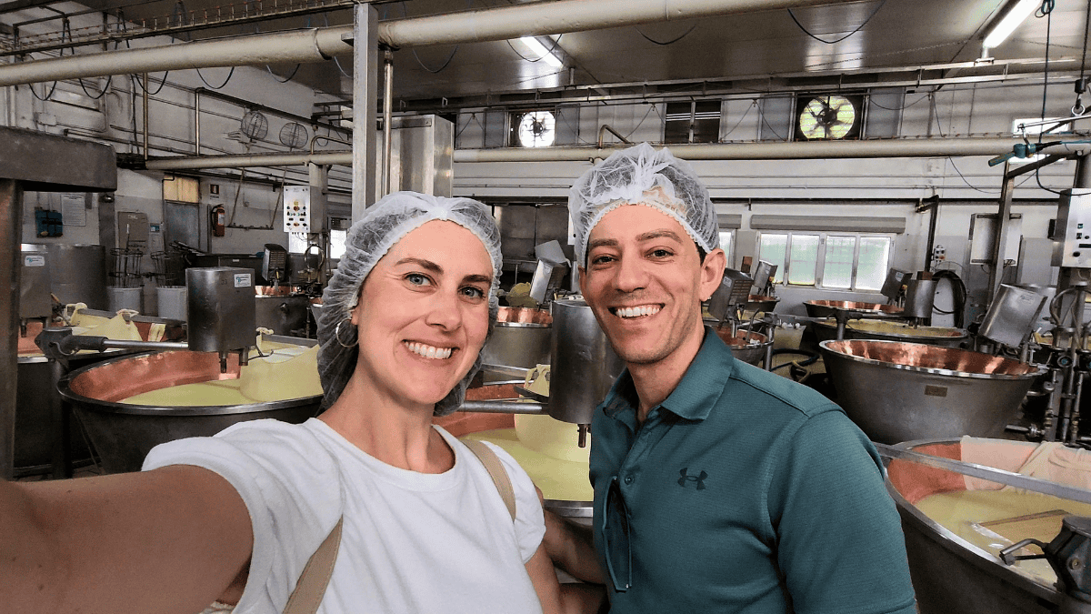 Parma cheese factory tour in parma italy sam and chris