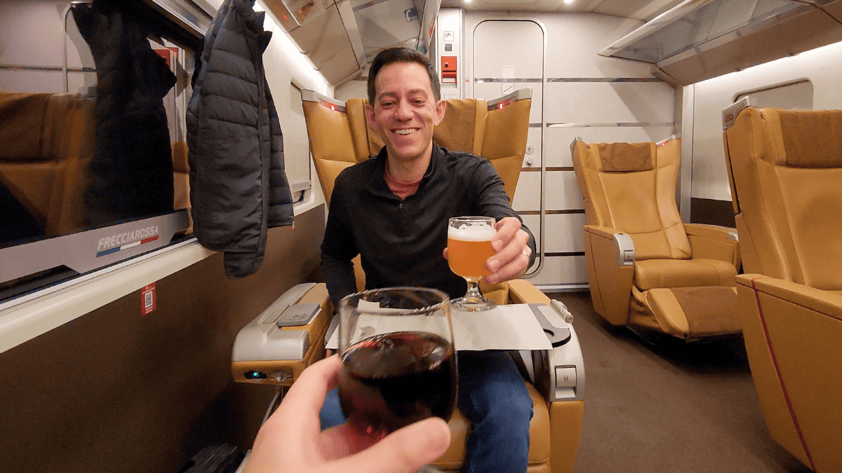 Executive Class Train Trenitalia chris