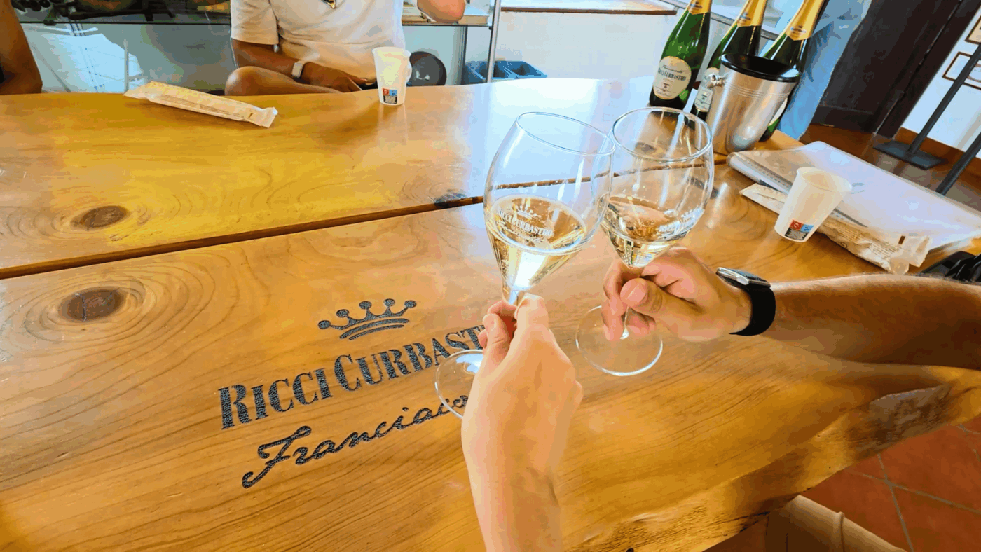 Franciacorta wine region, italy; Ricci