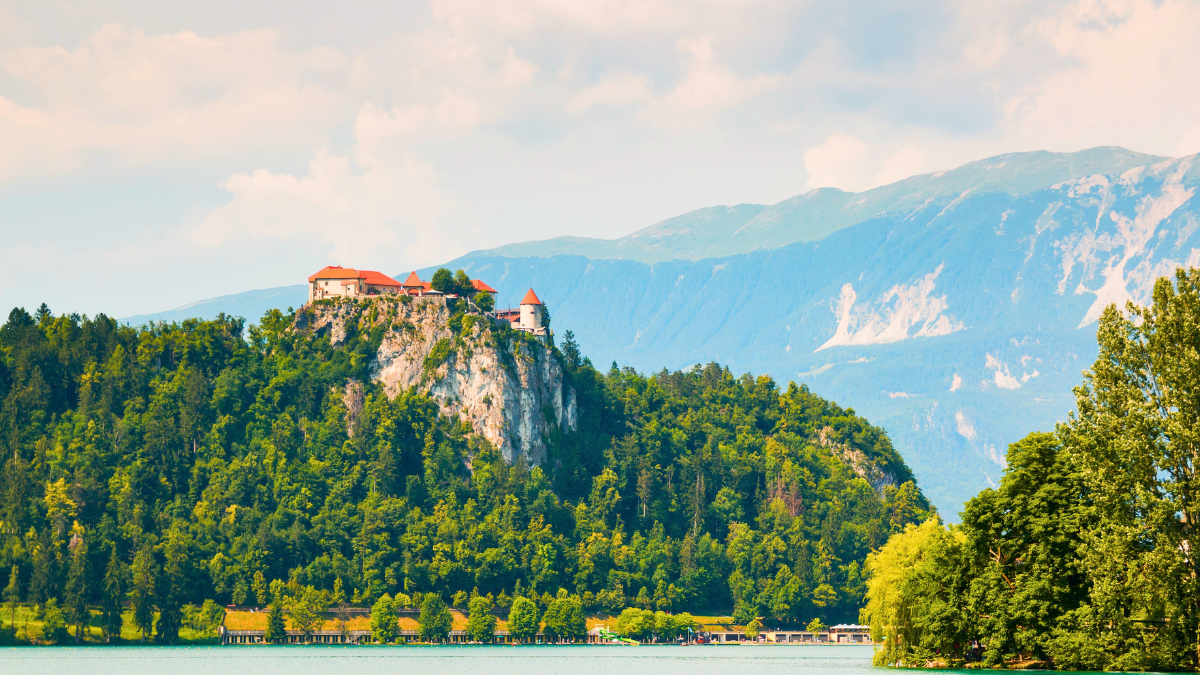 Lake Bled Castle Slovenia