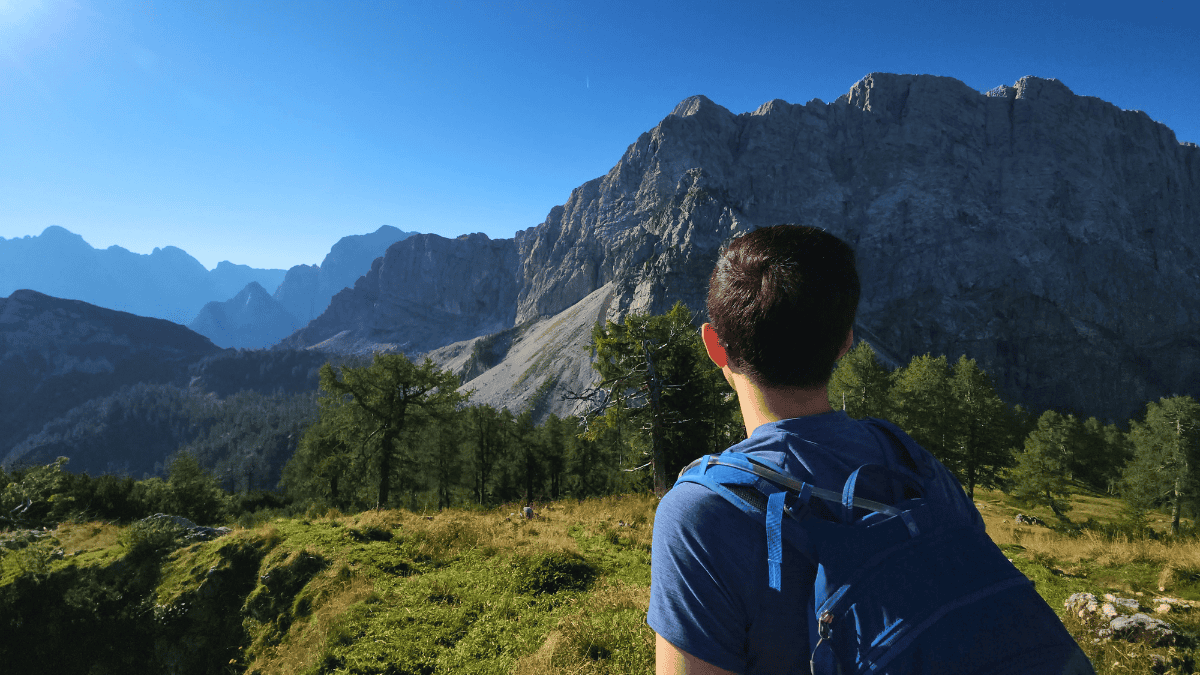 Triglav hike 1 Chris